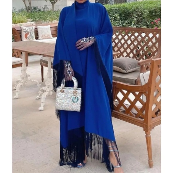 Dresses & Skirts - Beautiful fringe kaftan sm-3X one size